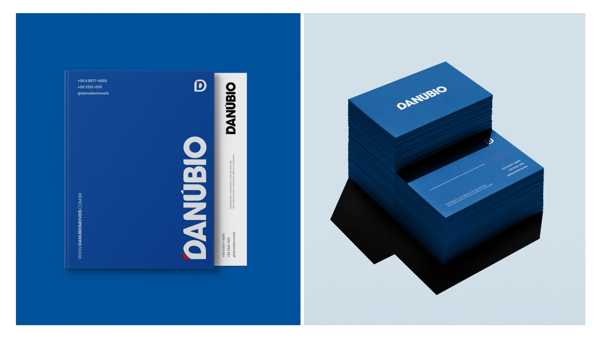 Danúbio Móveis, direcionamento visual