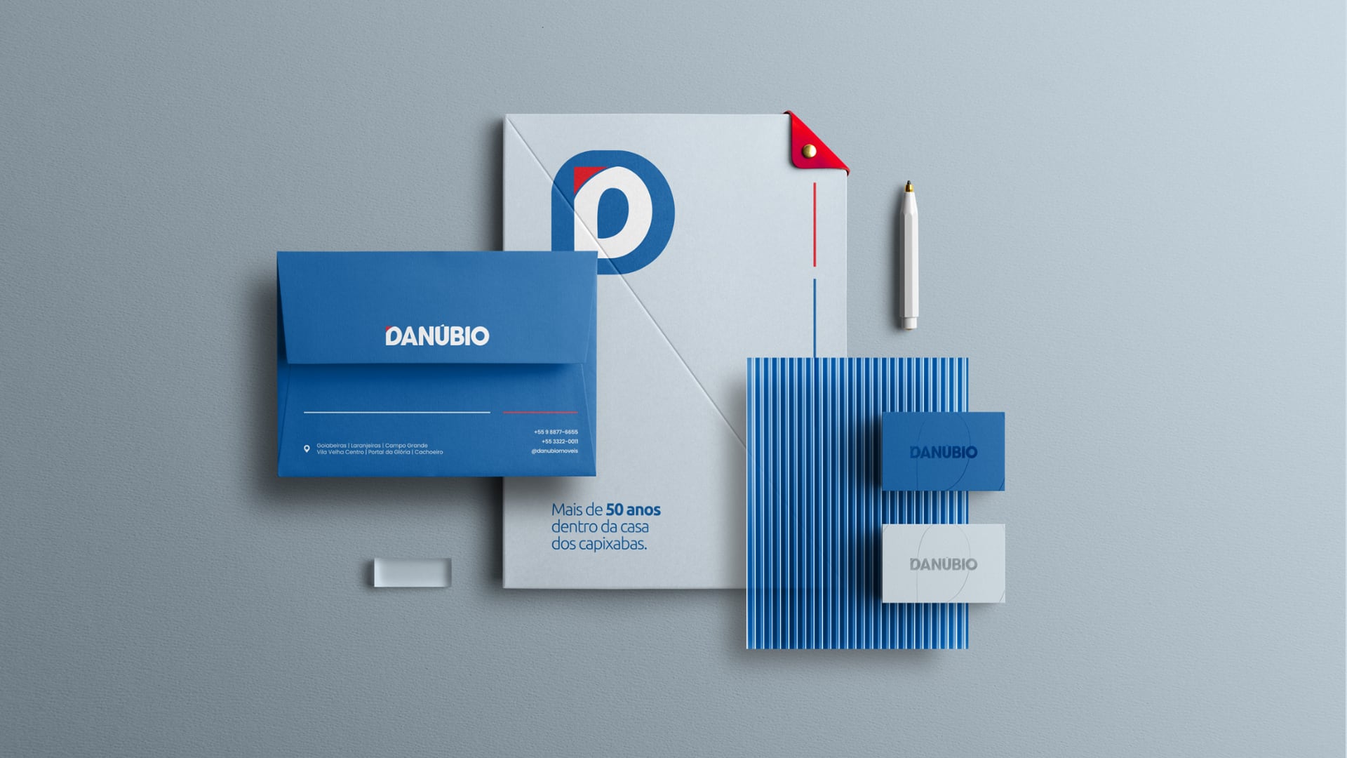 Danúbio Móveis, direcionamento visual