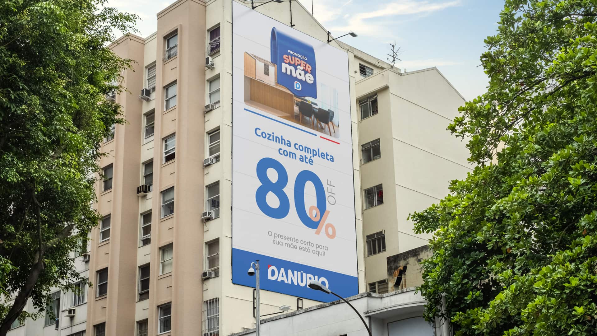 Danúbio Móveis, direcionamento visual